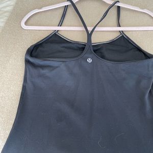 Lulu Lemon long exercise top with built in bra